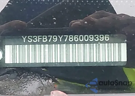 2008 Saab 9-3 2.0T z USA, uszkodzony, nr VIN YS3FB79Y786009396